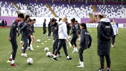 A Milli Kadın Takımı, İsviçre ile Maç Öncesi Hazır