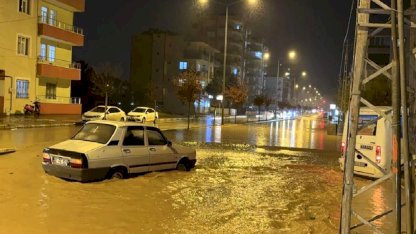 Adıyaman ve Kilis'te Sağanak Yağış