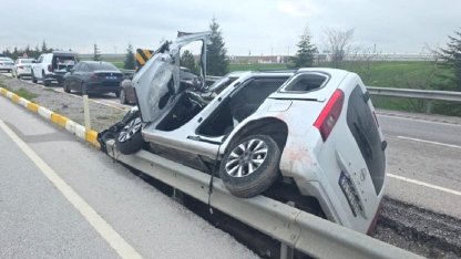 Afyonkarahisar’da kaza: 1 ölü 2 yaralı