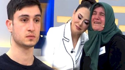 Ağlayan anne, taş kesilen evlat! Canlı yayında dikkat çeken görüntü