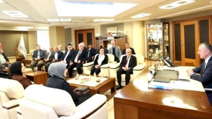 AK Parti Kandıra’dan Başkan Büyükakın’a ziyaret