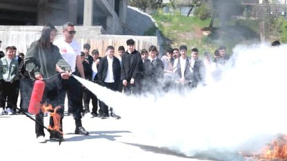 Ankara Keçiören'de gençlere afet bilinci