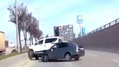 Ankara'da Trafik Kazası