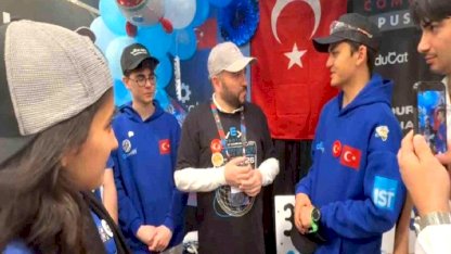 Arnavutköylü gençler ABD'de düzenlenen 'Dünya Robot Şampiyonası'nda' ülkemizi temsil etti