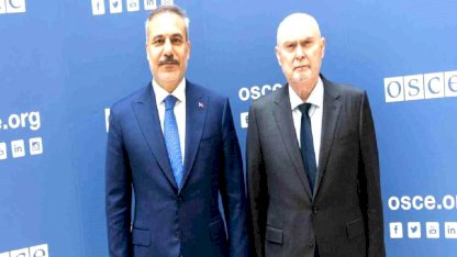 Bakan Fidan, AGİT Genel Sekreteri Sinirlioğlu ile bir araya geldi