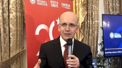 Bakan Şimşek, Cumhurbaşkanlığı Yatırım ve Finans Ofisinin Londra'daki "20. Yıl" resepsiyonunda konuştu Açıklaması