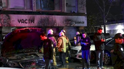 Beşiktaş'ta Otomobil Yangını