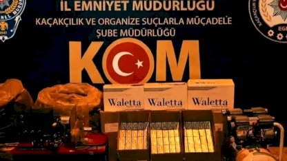 Bilecik’te on binlerce makaron ele geçirildi