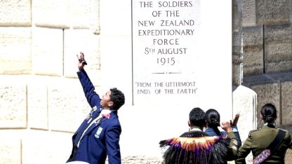 Çanakkale Yeni Zelanda Anıtı'nda "Haka dansı"