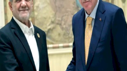 Cumhurbaşkanı Erdoğan, İranlı mevkidaşıyla görüştü