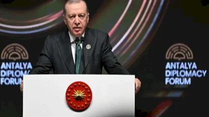 Cumhurbaşkanı Erdoğan’dan Antalya'dan barış ve diyalog mesajı