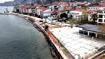 Dalga kırıcı Ulaşlı’da taşkınlarına ‘dur’ diyecek