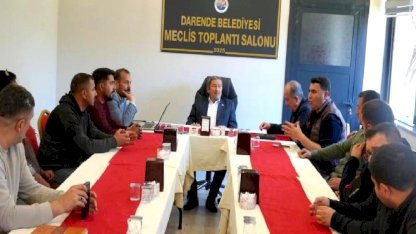 Darende Belediye Başkanı Bozkurt esnafla bir araya geldi