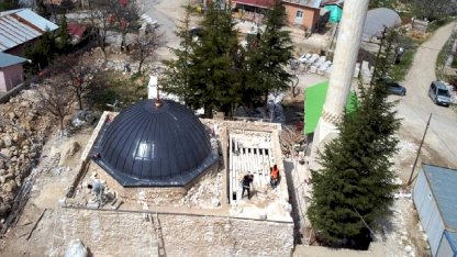 Darende’de deprem izleri siliniyor: Tarihi camiler aslına uygun şekilde yenileniyor
