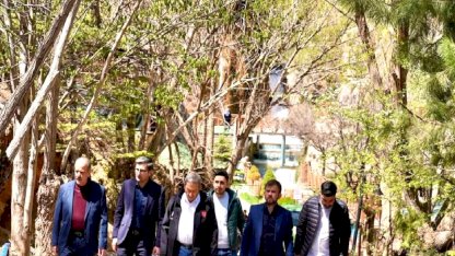 Darende'de Günpınar Şelalesi yaz sezonuna hazırlanıyor