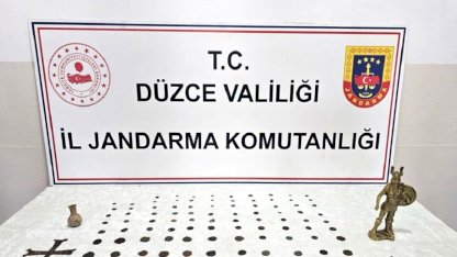 Düzce'de Tarihi Eser Operasyonu