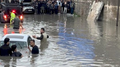 Erbil’de sağanak hayatı felç etti