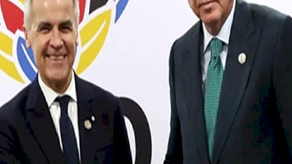 Erdoğan'dan Carney'e Türkiye daveti