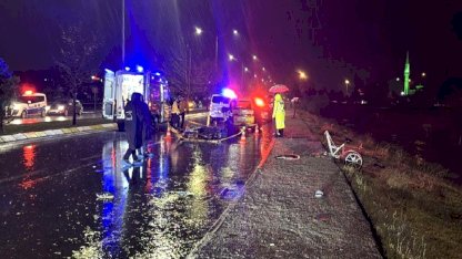 Erzincan'da Bisiklet Sürücüsü Hayatını Kaybetti