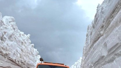 Erzincan'da Karla Mücadele