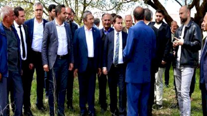 Esenbey'de 45 mahalleye hizmet verecek sağlık ocağında ilk kazma vuruldu