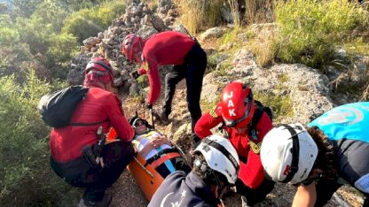 Fethiye'de Yürüyüşte Mahsur Kalan Kadın Kurtarıldı