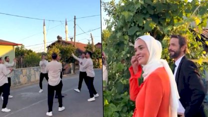 Gassal setinden gülümseten görüntüler! Ahmet Kural’ın keyifli anları