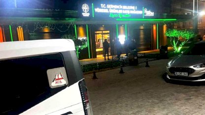 Germencik'te belediyenin satış mağazasına silahlı saldırı