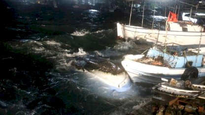 Hatay'da Fırtına: 7 Tekne Alabora, Çatılar Uçtu