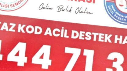 Hekim Birliği Beyaz Kod Acil Hukuk Destek Hattı Hizmette