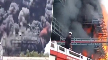 Hindistan’da kimya fabrikasında yangın: Çok sayıda yaralı var