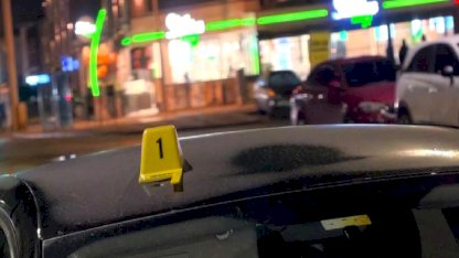 İnegöl’de Araca Yorgun Mermi Isabet Etti