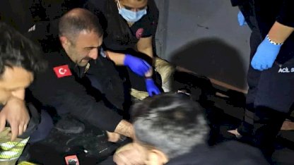 İnegöl'de Asansör Boşluğuna Düşen Genç Yaralandı