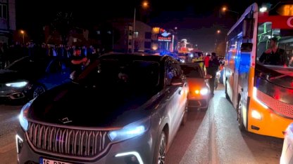 İnegöl'de Zincirleme Kaza: Yaralılar Zorluk Çıkardı