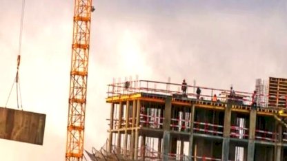 İnşaat üretimi yıllık arttı, aylık geriledi