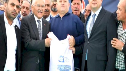 Kayseri Büyükşehir'den çiftçiye dev destek