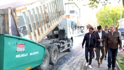 Kayseri Melikgazi sabahın ilk ışıklarıyla sahada