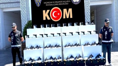 Kocaeli’de silah kaçakçılığı operasyonu: 60 tabanca ele geçirildi