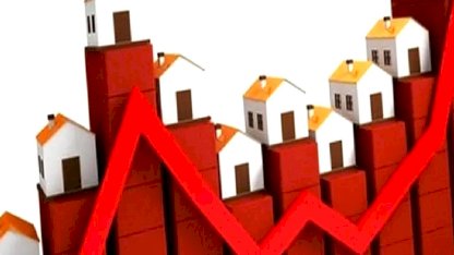 Konut Fiyat Endeksi yıllık artsa da reelde geriledi