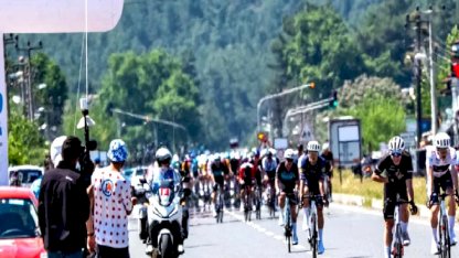 Konya Büyükşehir Belediyesporlu Tarakçı, Bisiklet Turu’nda zirveye çıktı