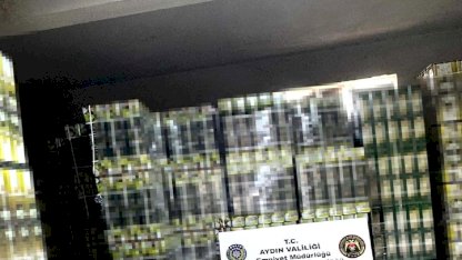 Köşk'te Sahte Zeytinyağı Operasyonu