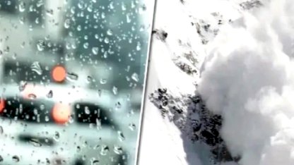 Meteoroloji’den kuvvetli yağış ve çığ uyarısı