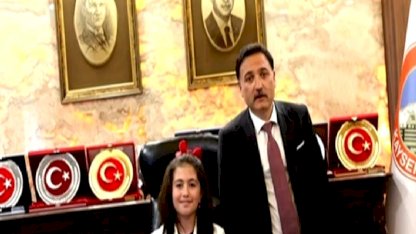 Minik Zeynep Kayseri Valisi oldu!
