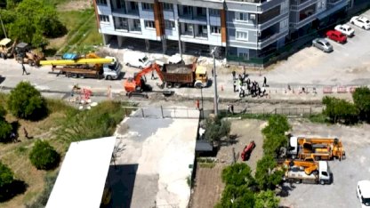 Muğla Dalaman'a doğal gaz için ilk kazma