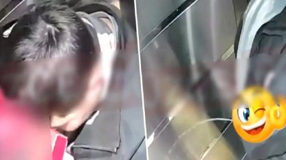 Önce siparişi yedi, sonra idrarını yaptı! Kuryeye asla unutamayacağı ders