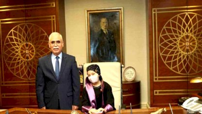 Özkaya, Çocuk Bayramı'nda LÖSEV Çocuklarını Ağırladı