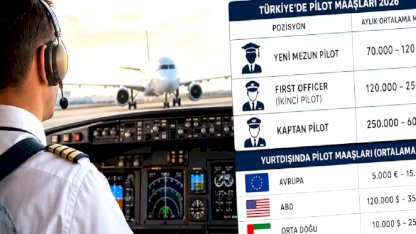 Pilot Maaşları 2026: Güncel Rakamlar, Şaşırtıcı Artışlar ve Detaylı Rehber (7 Kritik Faktör)