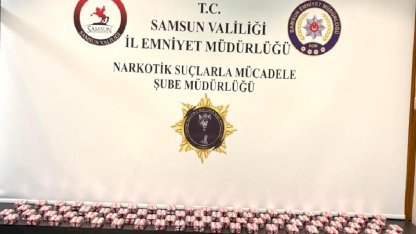 Samsun'da Uyuşturucu Operasyonu: 15 Bin Hap Ele Geçirildi