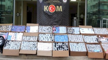 Şanlıurfa’da 2,5 milyon liralık kaçak sigara operasyonu