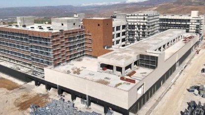 Siirt’te 'akıllı hastane' inşaatında sona gelindi